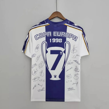 Real Madrid 1998 UCL Winnaar gesigneerd